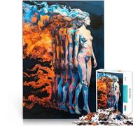 Puzzle 1000 pièces pour Adultes L'évolution Ardente d'une âme Jouets Jeux éducatifs Soulagement du Stress Super Cadeau 38x26cm