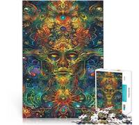 Puzzle 1000 pièces pour Adultes l'île du Dragon Difficile à réaliser mais Amusant et Humoristique Super Cadeau 38x26cm
