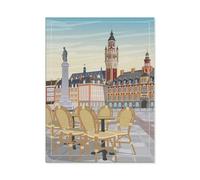 Puzzle 1000 Pièces pour Adultes，Lille France Place，Ensembles De Puzzle De Défi Cérébral pour Enfants, Jeux Éducatifs pour Enfants, Cadeau De Divertissement（50x70cm）-BK89