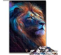 Puzzle 1000 pièces pour Adultes Lion Magique, 1000 pièces, idéal pour Les Adolescents, idéal comme décoration ou comme Cadeau (Taille 38x26cm)