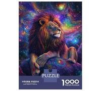 Puzzle 1000 Pièces pour Adultes Lion of The Cosmos-5 Puzzle Casse-tête Jeu De Réflexion Cadeau pour Femmes Difficile Et Stimulant 70x50cm/1000pcs