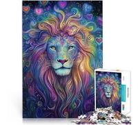 Puzzle 1000 pièces pour Adultes Lion sacré Difficile à réaliser mais Amusant et Humoristique Anniversaire et Cadeaux Uniques 52x38cm