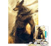 Puzzle 1000 pièces pour Adultes Loup-Garou à dévoiler Jeu éducatif de Construction Décoration Murale Convient aux Personnes de 14 Ans et Plus (38x52cm)