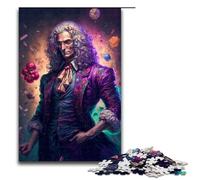 Puzzle 1000 pièces pour Adultes Mad Doctor Puzzle Familial Amusant avec Affiche et fiche de Questions Assorties 75 x 50 cm