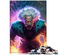Puzzle 1000 pièces pour Adultes Mad Doctor Puzzle Jeux éducatifs 26x38cm Anniversaire et Cadeaux Uniques Convient aux Adolescents de 14 Ans et Plus