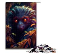 Puzzle 1000 pièces pour Adultes Mad Space Monkey décoration idéale pour Les Adolescents à partir de 14 Ans 75 x 50 cm