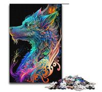 Puzzle 1000 pièces pour Adultes Magic Dragons Puzzle Game Décoration Parfaite pour Les Adolescents de 14 Ans et Plus 1000 pièces (38 x 26 cm)