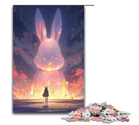 Puzzle 1000 pièces pour Adultes Magnifique Ciel étoilé Zodiaque Lapin Casse tête Cadeaux d'anniversaire de Noël 75 x 50 cm