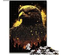 Puzzle 1000 pièces pour Adultes : Magnifique Puzzle Aigle, Casse-tête éducatif, décoration Artistique pour la Maison et Le Bureau, à partir de 14 Ans (Taille : 50x75cm)