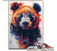 Puzzle 1000 pièces pour Adultes Magnifique Puzzle Aigle en Carton, pour Les Anniversaires, Les Vacances et la décoration intérieure 1000 pièces(26x38cm)