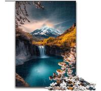 Puzzle 1000 pièces pour Adultes Magnifiques Montagnes et Lacs, Jeux, Jouets, Cadeaux d'anniversaire Uniques pour Les Enfants de 14 Ans et Plus (Taille 26x38cm)