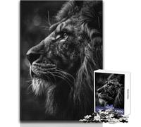 Puzzle 1000 pièces pour Adultes « Majesté dans l'obscurité », Un Loisir Relaxant et apaisant, aux découpes Fines et nettes Dimensions 38x26cm