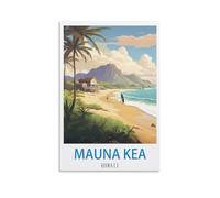 Puzzle 1000 pièces pour Adultes Mauna Kea Hawaii Surf Puzzle Durable pour Adolescents Cadeaux, Puzzle Classique de défi cérébral, Jeu Difficile et Stimulant 70x50CM