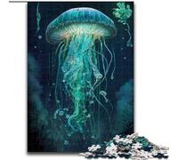 Puzzle 1000 pièces pour Adultes Méduses Royaume Mythique Puzzles pour Adultes Taille 50x75cm Casse-tête et décoration intérieure, Cadeau de Vacances idéal