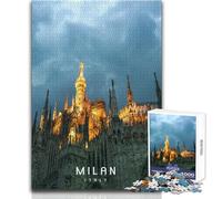 Puzzle 1000 pièces pour Adultes, Milan Toys, Jeux éducatifs, décoration idéale, idées Cadeaux, Dimensions 38x52cm