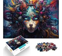 Puzzle 1000 pièces pour Adultes Monstre à Mutation Biologique Puzzle Jeux éducatifs 26x38cm avec Affiche Assortie et fiche de Questions