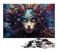 Puzzle 1000 pièces pour Adultes Monstre de Mutation Biologique Puzzle en Bois Amusant 1000 pièces (75 x 50 cm)