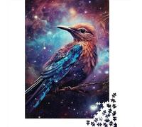 Puzzle 1000 pièces pour Adultes, Motif Animaux, moineaux, Oiseaux, Puzzle en Bois pour Adultes, Jouet éducatif et décompressant, 1000 pièces (75 x 50 cm)