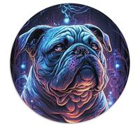 Puzzle 1000 pièces pour Adultes, Motif Bouledogue, idéal pour Une soirée de Jeux en Famille, Une décoration d'intérieur et Un entraînement cérébral, 67,5 x 67,5 cm