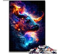 Puzzle 1000 pièces pour Adultes, Motif Buffle en Bois, Cadeau pour Hommes et Femmes, idéal pour Tous Les Jours et Occasions spéciales, 1000 pièces(50x75cm)