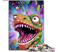 Puzzle 1000 pièces pour Adultes, Motif Crocodiles du Nil, Cadeau Amusant à Faire soi-même, idéal pour la décoration de la Maison, du Salon ou du Bureau (Taille : 50x75cm)