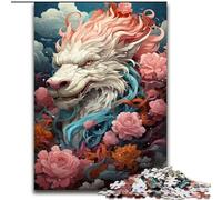 Puzzle 1000 pièces pour Adultes, Motif Dragon coloré, idéal pour la décoration de la Maison, du Salon ou du Bureau (Taille : 50x75cm)