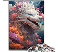 Puzzle 1000 pièces pour Adultes, Motif Dragon coloré, idéal pour la décoration de la Maison, du Salon ou du Bureau (Taille : 26x38cm)