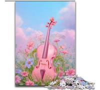 Puzzle 1000 pièces pour Adultes, Motif Guitare, Jouet éducatif, idéal comme Cadeau pour Toute la Famille, à partir de 14 Ans (Taille 50x75cm)