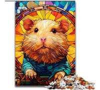 Puzzle 1000 pièces pour Adultes, Motif Hamster, idéal pour la décoration de la Maison, du Salon ou du Bureau (Taille 50x75cm)