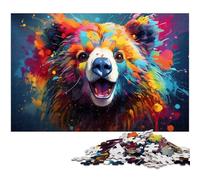 Puzzle 1000 pièces pour Adultes Motif Koala coloré idéal pour la Famille activités à la Maison Cadeau d'anniversaire Cadeau de Voyage 1000 pièces (75 x 50 cm)