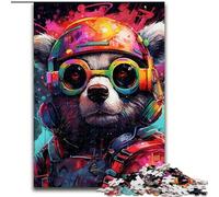 Puzzle 1000 pièces pour Adultes, Motif Koala coloré, idéal pour Les fêtes, Les Anniversaires et Les soirées de Jeux en Famille (Taille : 26x38cm)