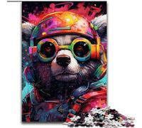 Puzzle 1000 pièces pour Adultes, Motif Koala coloré, Jeu interactif Familial, idéal pour Les Adolescents, Cadeau Casse-tête (Taille : 50x75cm)