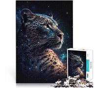Puzzle 1000 pièces pour Adultes Motif léopard Galaxie 26 x 38 cm décoration d'intérieur Unique et Cadeaux pour Adolescents de 14 Ans et Plus