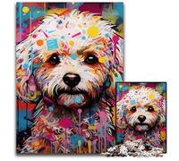 Puzzle 1000 pièces pour Adultes, Motif léopard Noir, Puzzle en Bois, Casse-tête Haute difficulté pour Adolescents, 50x75cm / 19,68x29,52 Pouces
