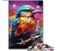 Puzzle 1000 pièces pour Adultes, Motif Moineau Animal, Un défi créatif pour Les passionnés, Un pour se détendre (Taille : 50x75cm)