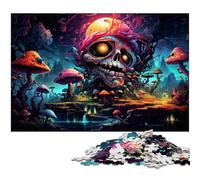 Puzzle 1000 pièces pour Adultes Motif Monstres fantastiques colorés Difficile idéal comme Cadeau ou Jouet pour Adolescents de 14 Ans et Plus 1000 pièces (38 x 26 cm)