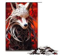 Puzzle 1000 pièces pour Adultes Motif Ombre Rouge Sang Jeu intellectuel idéal comme Cadeau pour Toute la Famille 75x50cm