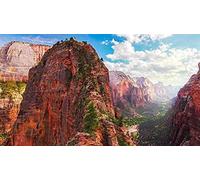 Puzzle 1000 pièces pour Adultes, Motif Paysage, Divertissement intellectuel, Jeu, Jouet, Cadeau, Puzzle 3D DIY, Parc National de Zion, 50x70CM