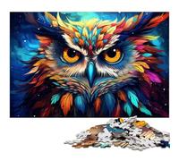 Puzzle 1000 pièces pour Adultes Motif planète Fantastique et Hibou idéal comme Cadeau en Famille Anti-Stress Difficile 1000 pièces (75 x 50 cm)