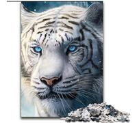 Puzzle 1000 pièces pour Adultes, Motif Tigre Fantastique, Taille 50x75cm, idéal pour Une soirée de Jeux en Famille, décoration à Faire soi-même.