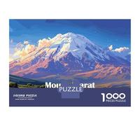 Puzzle 1000 Pièces pour Adultes Mount Ararat Landscape Puzzle Casse-tête Jeu De Réflexion Cadeau pour Femmes Difficile Et Stimulant 38x26cm/1000pcs