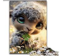 Puzzle 1000 pièces pour Adultes Moutons fantastiques, Jouets éducatifs et éducatifs, Jeux familiaux, Anniversaires et Cadeaux Uniques (Taille 50x75cm)