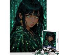 Puzzle 1000 pièces pour Adultes Murmures du Royaume de Jade Décoration Murale pour Jouer en Famille Renforce l'amour Entre Couples Dimensions 38x52cm