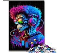 Puzzle 1000 pièces pour Adultes, Musicien coloré, Puzzle en Carton, décoration d'intérieur, Jeu de réflexion pour Adolescents, Taille 38x26cm