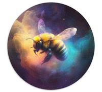 Puzzle 1000 pièces pour Adultes, nébuleuse des Abeilles, Puzzle Rond en Carton, activité de cohésion familiale, Cadeau de décoration intérieure, Jeu de Jouets en Famille (Taille 67,5 x 67,5 cm)