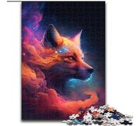 Puzzle 1000 pièces pour Adultes Nébuleuse du Renard Puzzle Carton pour Adultes Taille 38x26cm Soirée de Jeux en Famille, œuvres d'art décoratives à Faire soi-même