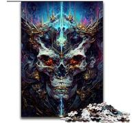 Puzzle 1000 pièces pour Adultes Nécromancien de l'espace en Bois, pour Noël et Le Nouvel an, Cadeau de Vacances 50x75cm pour Un Jeu interactif en Famille