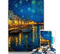 Puzzle 1000 pièces pour Adultes Night Sky Ciel Nocturne, Jouets éducatifs et éducatifs pour la Famille, renforce l'amour Entre Les Couples 50x75cm