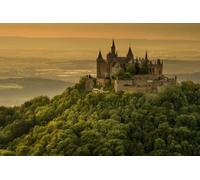 Puzzle 1000 pièces pour Adultes, Niveau Difficile, pour Femmes et Hommes, châteaux de qualité supérieure, Allemagne, Hohenzollern, 52 x 38 cm