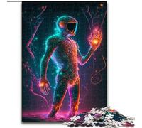 Puzzle 1000 pièces pour Adultes « Nous Sommes Les extraterrestres » en Bois, idée Cadeau d'anniversaire, Jeu de réflexion Stimulant(1000 pièces, 50x75cm)